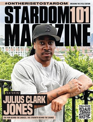 Stardom101 Magazine Julius Clark Jones (Oct/ Nov)