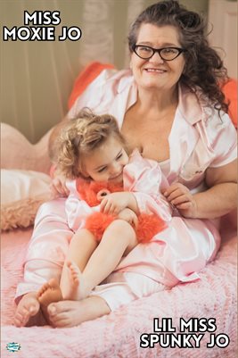 Miss Moxie Jo & Lil Miss Spunky Jo - Poster - DollFace Digest 
