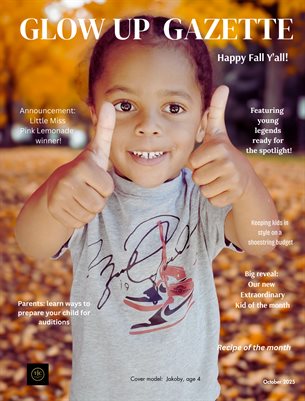 Glow Up Gazette October issue