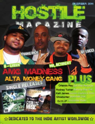DECEMBER ISSUE HOSTILE MAGAZINE