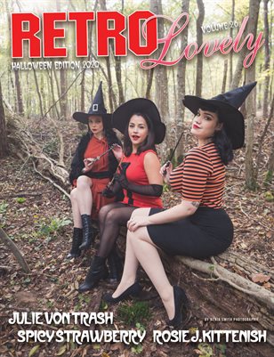 Halloween 2020 - VOL 26 – Julie Von Trash , Spicy Strawberry, Rosie J-Kittenish Cover
