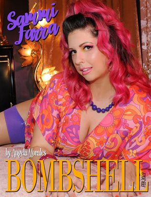 BOMBSHELL Magazine February 2022 - REGULAR ISSUE Sammi Farra Cover