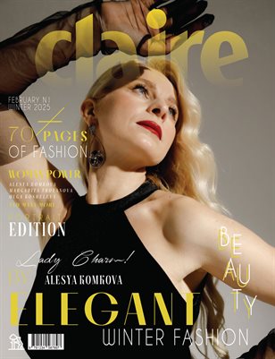 CLAIRE Magazine | The February Portrait Edition | Vol.1 | 2025
