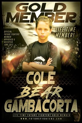 Cole Gambacorta Gold Member/Diploma Poster