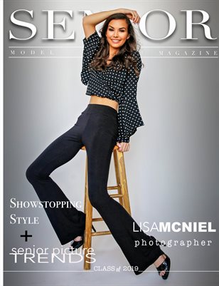 Senior Models 2019 Chailie cover