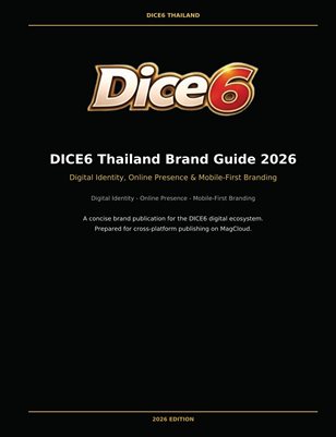 DICE6 Thailand Brand Guide 2026