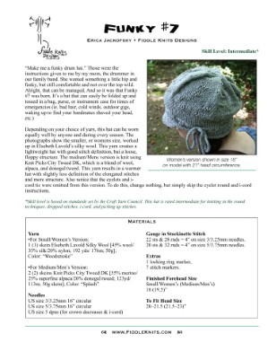 Funky #7 Newsboy Hat