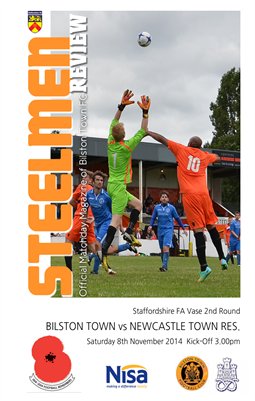 Bilston Town v Newcastle Town Res. 8/11/14