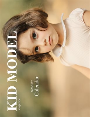 Kid Model Magazine 2026-2027 Annual Calendar