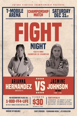 Arianna VS Jasmine Poster