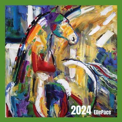 Elle Pace Horse Calendar 2024