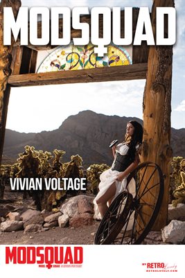 MODSQUAD No.4 – Vivian Voltage Cover Poster