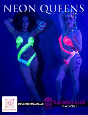 Neon Queens - Busty California Babes Shine as Bright Neon Lights under UV Black Light
