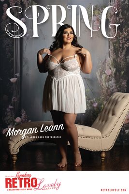 2025 Retro Lovely Spring Special VOL-02, Morgan Leann Cover Poster.