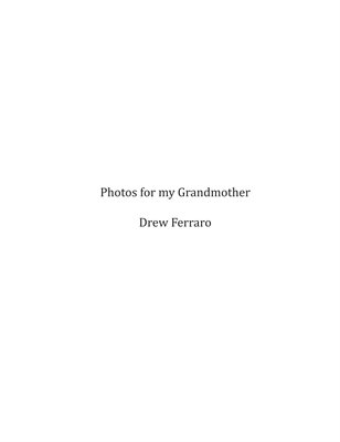 Photos for my Grandmother