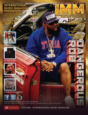 INTERNATIONAL MUSIC MAGAZINE - Dangerous Rob Special November Issue