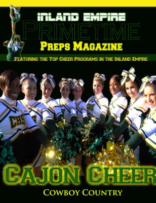 Inland Empire Prime Time Preps Magazine Cajon Cheer Edition April 2012 