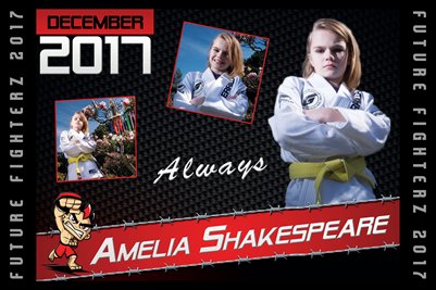 Amelia Shakespeare Cal Poster 2017