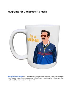 Mug Gifts for Christmas: 10 Ideas
