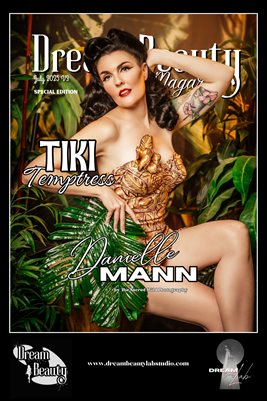 Tiki Temptress July 2025 Danielle Mann Poster
