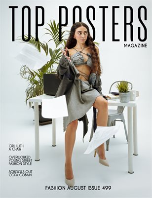  TOP POSTERS MAGAZINE- FASHION AUGUST (Vol 499)