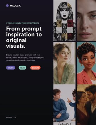 Magggic: From Prompt Inspiration to Original Visuals