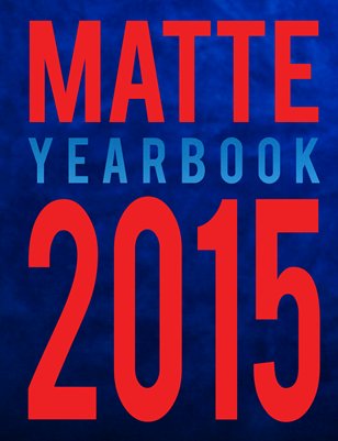 2015 MATTE Yearbook