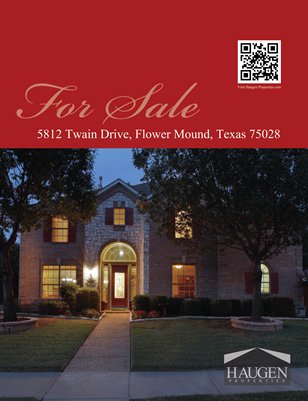 Haugen Properties -  5812 Twain Drive, Flower Mound, Texas 75028 