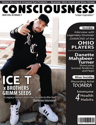 Ice T Featured on Cover of Consciousness Magazine