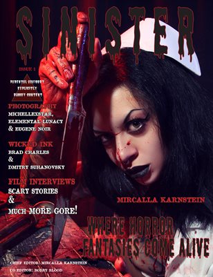 SINISTER Magazine-Issue #1-Mircalla Karnstein Cover