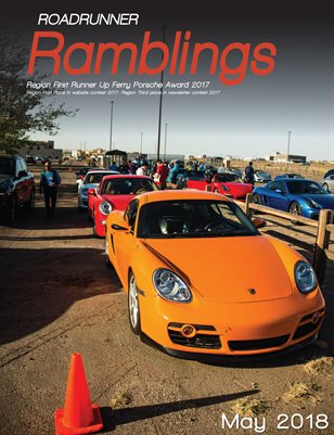 Roadrunner Ramblings, May 2018