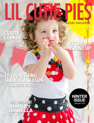  Lil' Cutie Pies Model Magazine Winter 2015 Issue 