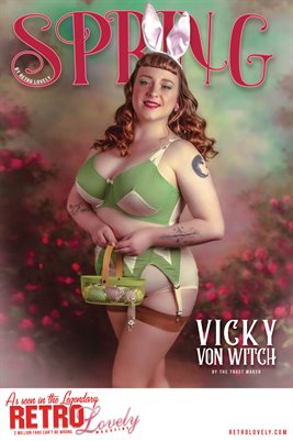 Spring 2023 Vol.2 – Vicky Von Witch Cover  Poster