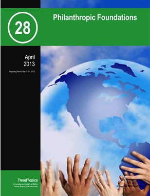 TrendSignal™ Report: Philanthropic Organizations (Apr. 2013)