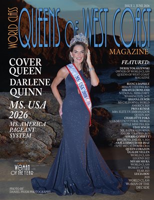 World Class Queens of West Coast Magazine, Issue 2, Darlene Quinn