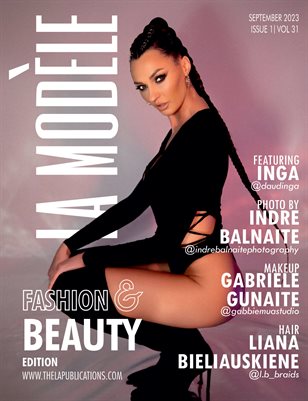LA MODÈLE Fashion Vol 31 September 1