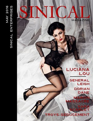 Sinical May 2016 - Luciana Lou cover edition