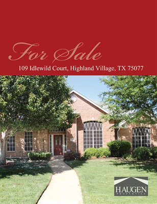 109 Idlewild Court, Highland Village, TX 75077