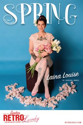 2025, Retro Lovely, Spring Special Edition VOL-03, Laina Louise Cover Poster