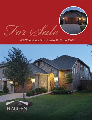  408 Westminster Drive, Lewisville, TX 75056 - Haugen Properties