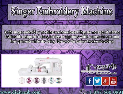 Singer Embroidery Machine