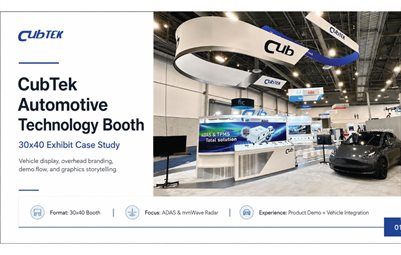 CubTek 30x40 Trade Show Booth Case Study Lookbook by Circle Exhibit