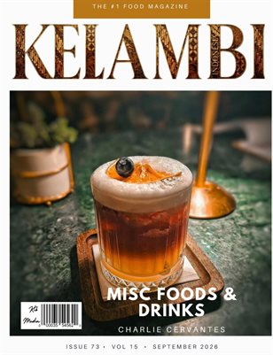 Kelambi Magazine Special Food Cooking September Edition  73 Vol 15