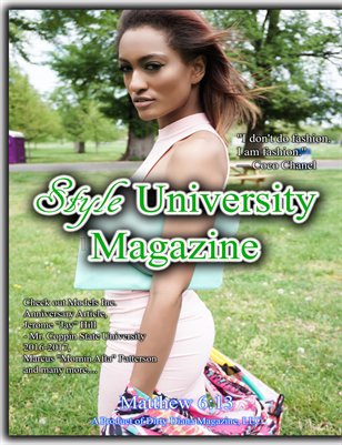 Style University Magazine - "Matthews 6:13"