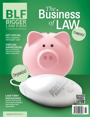 The Business of Law - September 2012