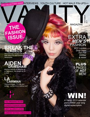 Vanity magazine The Collector's Fashion Issue [cover 2]