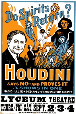 Houdini - Do Spirits Return | Lyceum Theatre