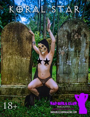 Koral Star - Sexy Busty Alternative Babe with Tattoos is One Sexy Spooky Graveyard Ghoulie Creeper Keeper
