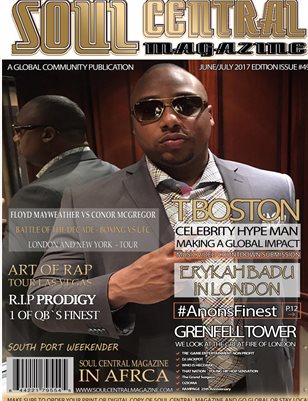 Soul Central Magazine Edition #49 #TBoston