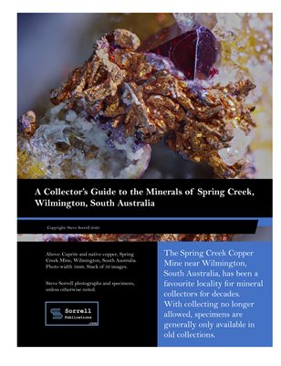 A Collector’s Guide to the Minerals of Spring Creek, South Australia